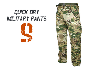 H8218MS Quick dry military pants S-size/MC