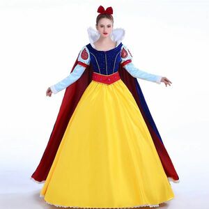 xd183ディズニー 白雪姫 白雪姫 プリンセス ワンピース ドレス ハロウィン イベント仮装 コスプレ衣装