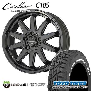 4本セット KYOHO ENKEI サーキュラー C10S 16x6.5J 5/114.3 +38 MB TOYO OPENCOUNTRY R/T 225/70R16 デリカD5 など