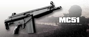 東京マルイ H&K MC51 G3ショーティ 電動ガン