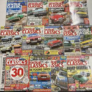 B2681 2010 13冊セット「Practical CLASSICS」 プラクティカルクラシックス 英国 旧車雑誌 クラシックカー 英国車 ビンテージ 自動車