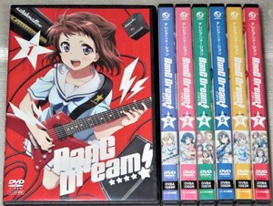 【即決ＤＶＤ】BanG Dream! バンドリ！ 全7巻セット　愛美 大塚紗英 西本りみ 大橋彩香 伊藤彩沙 小山茉美