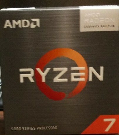 【新品・未開封】 Ryzen 7 5700G BOX 国内正規代理店品