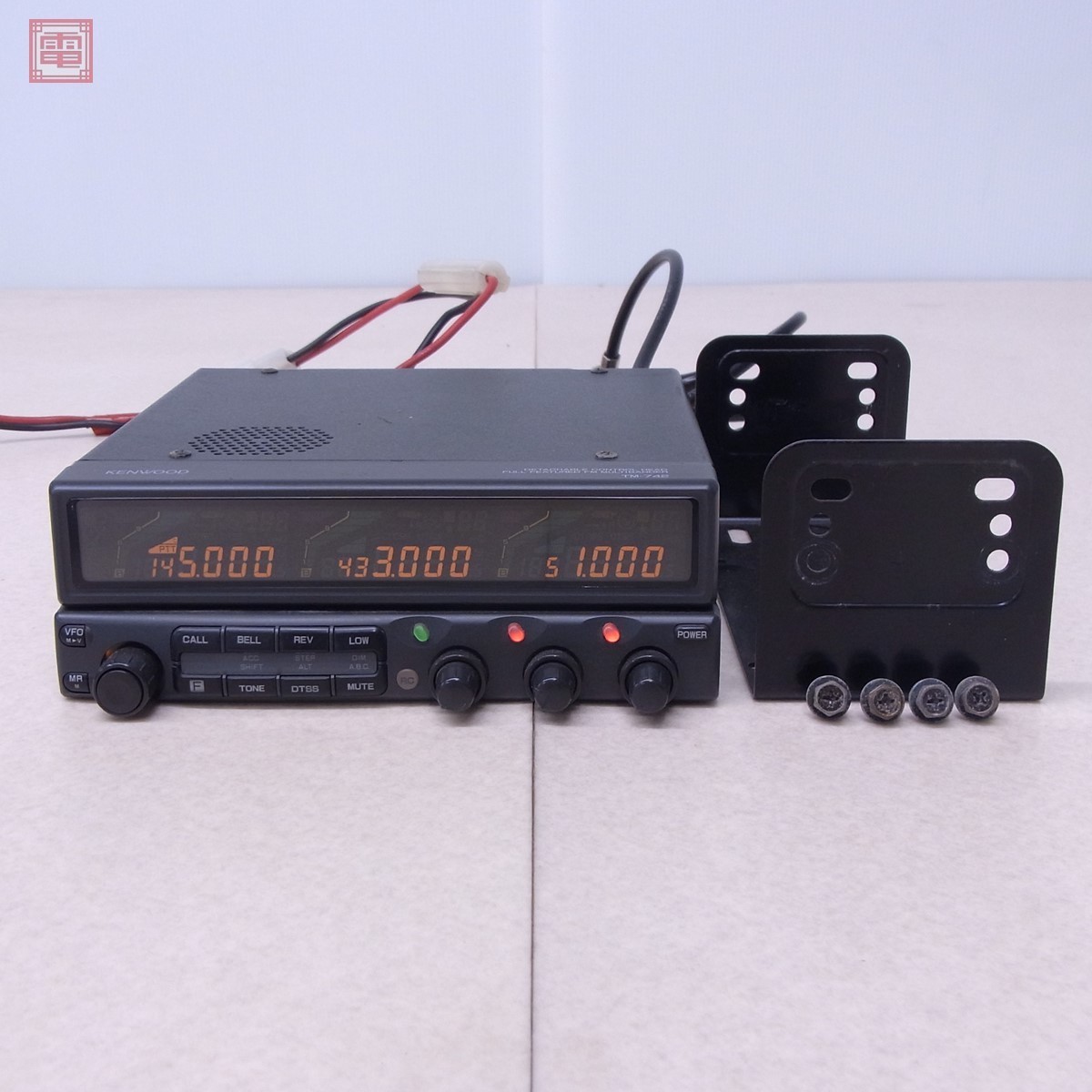 ケンウッド製 T M ー742 S + 1200Mhzユニット増設 動作品-