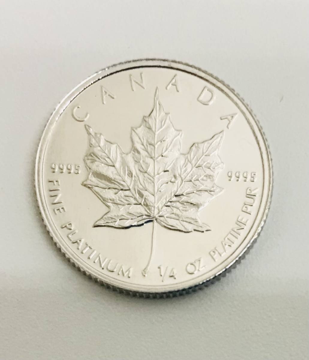 PlatinumCOIN CANADAメイプルリーフプラチナコインFINE PLATINUM 1/2OZ