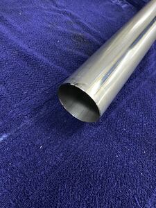  steel pipe φ76.3 total length 500mm 1.6mm thickness 1 pcs muffler one-off raw materials 