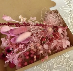  розовый розовый розовый * материалы для цветочной композиции набор 