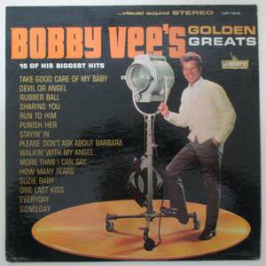 レコード〈LP〉ボビー・ヴィー（BOBBY VEE'S）GOLDEN GREATS