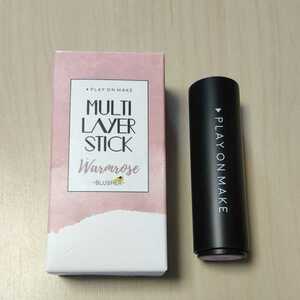 ● Playonmake (Playon Makeup) Multi -Ray Stick Warmrose Teak 4.5g