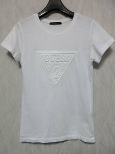 ゲス GUESS 半袖 Tシャツ カットソー 白 XS yg1649