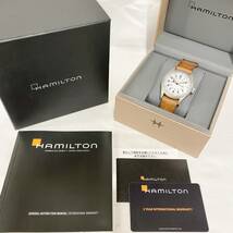 【１円スタート！！】ハミルトン H69439511 H694390 カーキ フィールド メカニカル 手巻き 38MM ホワイト HAMILTON Khaki 腕時計_画像1