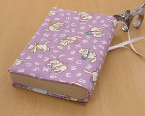 83 B Книга Bunko Bunko Bunko ② Книга для чтения книги Loof Loof Purple Alphabet Play Cat Cat Gift Gift Gift