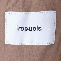 イロコイ IROQUOIS 21AW CUT CORDUROY EASY PT コーデュロイ風 イージーパンツ ベージュ サイズ 2 479209_画像3