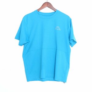 カッパ KAPPA ロゴTシャツ ブルー Lサイズ X50303B 半袖カットソー logo s/s tee