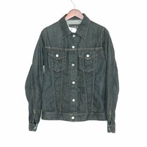 HYSTERIC GLAMOUR DENIM JACKET Sサイズ ブラック 5AB-0371 ヒステリックグラマー デニムジャケット Gジャン_画像1