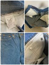 LEVI STRAUSS&COリーバイスデニムパンツ/タグ記載505-0217/W29L33/Levi''s/Gパン/ジーンズ/ジーパン/小傷よれしわ_画像8