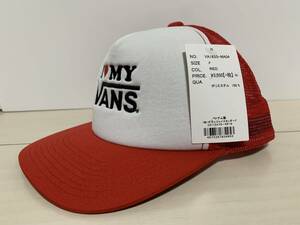 希少 人気 Vans Vans Mesh Caps VA18ss-MA04 タグ付 未使用品 グッズ バンズ 帽子 キャップ 刺繍ロゴ 2018年モデル