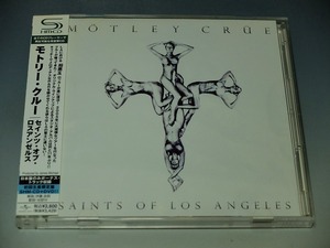 ○ SHM-CD MOTLEY CRUE モトリー・クルー SAINTS OF LOS ANGELES セインツ・オブ・ロスアンゼルス 帯付 CD+DVD