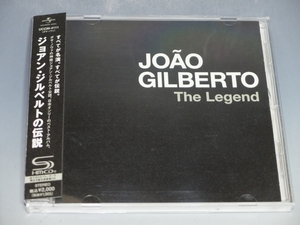 ○ SHM-CD JOAO GILBERTO The Legend ジョアン・ジルベルトの伝説 帯付CD UCCM-4111