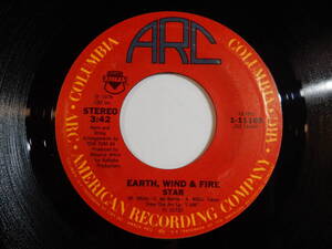 Earth, Wind & Fire Star / You And I ARC US 1-11165 200395 SOUL DISCO ソウル ディスコ レコード 7インチ 45