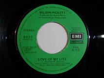 Wilson Pickett I Want You / Love Of My Life EMI America US 8027 200488 SOUL ソウル レコード 7インチ 45_画像2