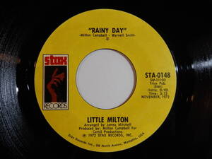 Little Milton Rainy Day / Lovin' Stick Stax STA-0148 200561 SOUL ソウル レコード 7インチ 45