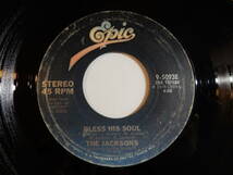 Jacksons Lovely One / Bless His Soul Epic US 9-50938 200629 SOUL DISCO ソウル ディスコ レコード 7インチ 45_画像2