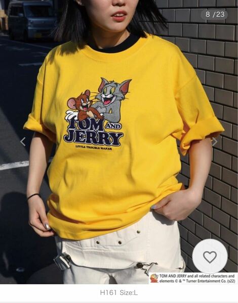 トムとジェリー　Tシャツ M