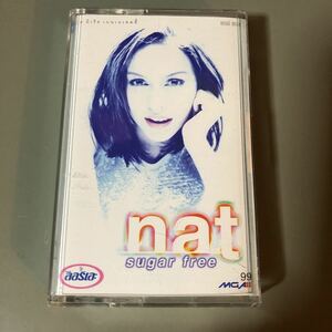 Nat Myria (ナット・ミリア)/ Sugar Free (1998) (2nd Album)タイポップ　輸入盤カセットテープ■■■