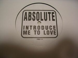 ●UK SOUL HOUSE 12inch●ABSOLUTE / INTRODUCE ME TO LOVE