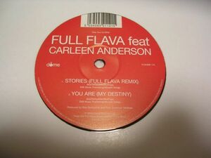 ●R&B 12inch●FULL FLAVA FEAT. CARLEEN ANDERSON / STORIES