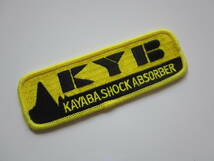 KYB カヤバ クラブ KAYABA SHOCK ABSORBER ステッカー /自動車 カー用品 整備 作業着 153_画像1