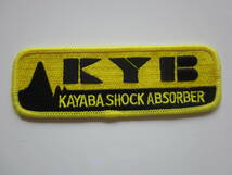 KYB カヤバ クラブ KAYABA SHOCK ABSORBER ステッカー /自動車 カー用品 整備 作業着 153_画像3