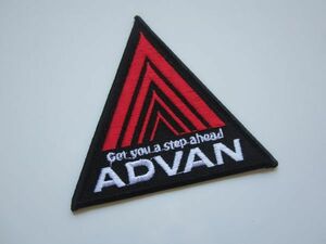 ADVAN アドバン ホイール タイヤ ロゴ ワッペン/F1 エンブレム 自動車 カー用品 整備 作業着 オートバイ ビンテージ レーシング チーム 73