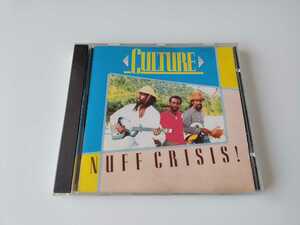 【西独プレスオリジナル】Culture / Nuff Crisis! CD BLUE MOUNTAIN RECORDS BMCD022 88年ルーツレゲエ名盤,INTERPRESS COMPACT DISC刻印