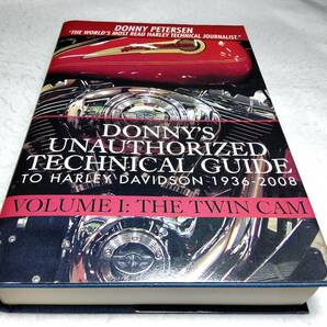 ＜洋書＞ハーレーダビッドソン 未公開テクニカルガイド『DONNY'S UNAUTHORIZED TECHNICAL GUIDE to HARLEY DAVIDSON』ドニー・ピーターセン