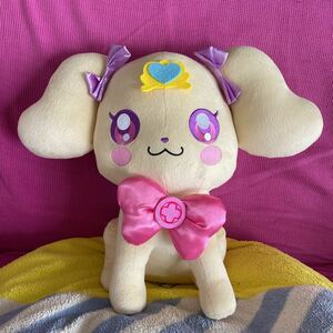 非売品　ビッグサイズ　ヒーリングっどプリキュア ラテ　ぬいぐるみ 約35cm くら寿司びっくらぽん