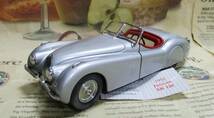 ★激レア絶版*フランクリンミント*1/24*1952 Jaguar XK 120 シルバー_画像1