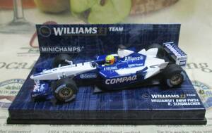 ☆絶版*Minichamps PMA*1/43*Williams F1 BMW FW24 #5 COMPAQ*Ralf Schumacher