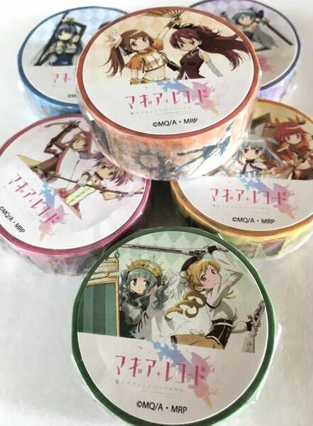 『マギアレコード 魔法少女まどかマギカ外伝』マスキングテープ（新品6種セット×2セット）