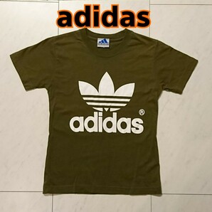 【値下げ】レア ヴィンテージ adidas 半袖Tシャツ 半袖 アディダスTシャツ トレフォイルロゴ