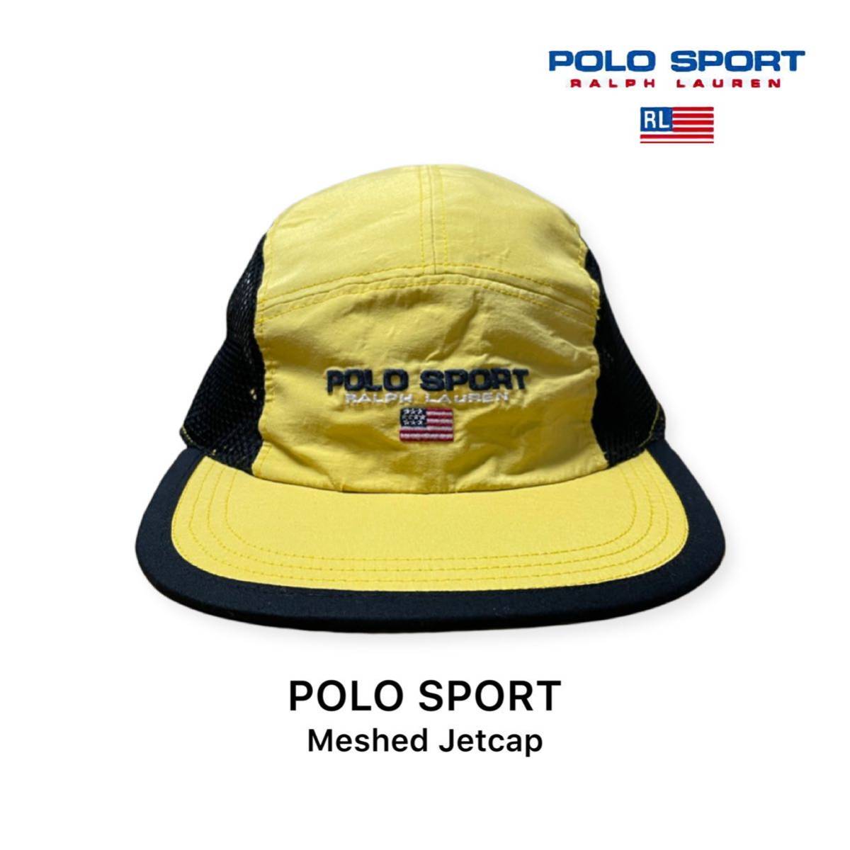 一番の 激レア RLX -「ポロスポーツ POLO キャップ」の落札相場・落札価格 ヤフオク! SPORTS ナイロンジェットキャップ USA製 Imperial Headwear ヴィンテージジェットキャップ
