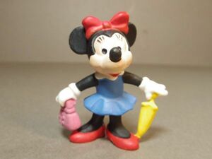 ディズニー ミニーマウス PVCフィギュア 傘とハンドバッグ BULLYLAND