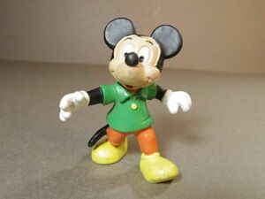 ディズニー ミッキーマウス PVCフィギュア 緑色のシャツ BULLYLAND