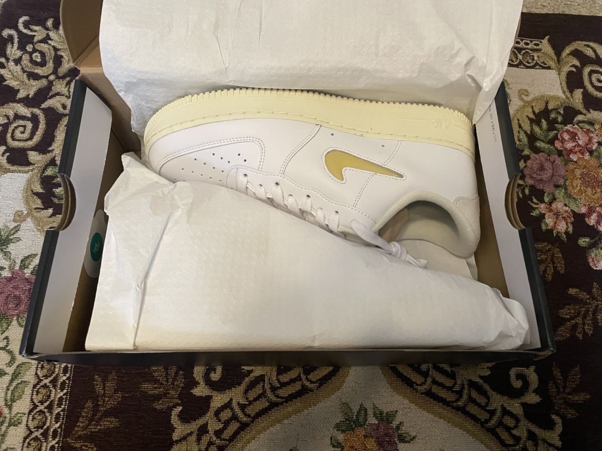 ヤフオク! -air force 1 jewelの中古品・新品・未使用品一覧 今すぐ購入安い 新品エアフォース1 LX JEWEL限定ジュエルスウッシュ25周年記念30cm白 スニーカー
