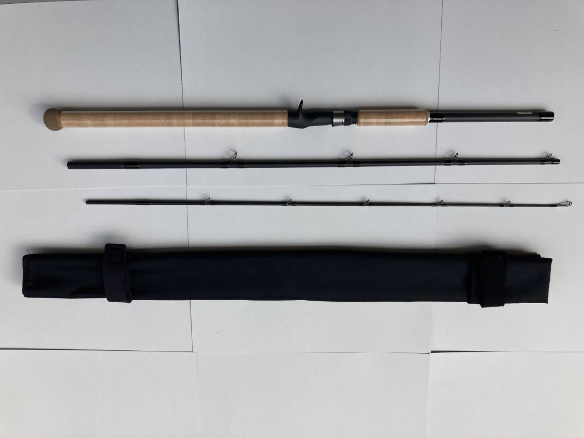 1年間保証付 ウィードベッドモンスター カスタムロッド 80MH BHS 雷魚