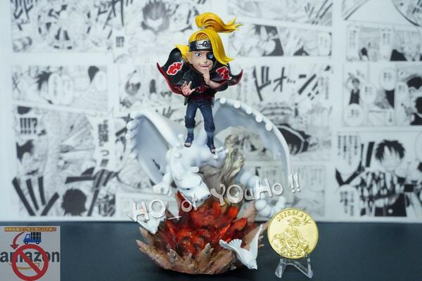 在庫処分 NARUTO-ナルト- 疾風伝 フィギュア 暁の デイダラ ST スダジオ GK完成品