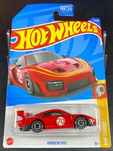 ホットウィール HOTWHEELS PORSCHE 935 ポルシェ 70 赤