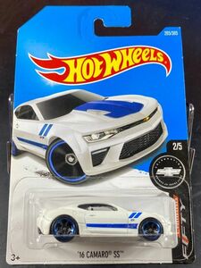 ホットウィール HOTWHEELS 16 CAMARO SS カマロ 白 FIFTY