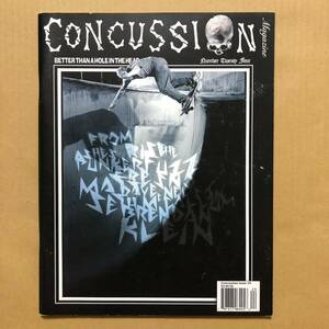 Concussion Magazine Issue 24 Skateboard Jamie Weller スケートボード ヴィンテージ マガジン Confusion skateboard オールド tattoo